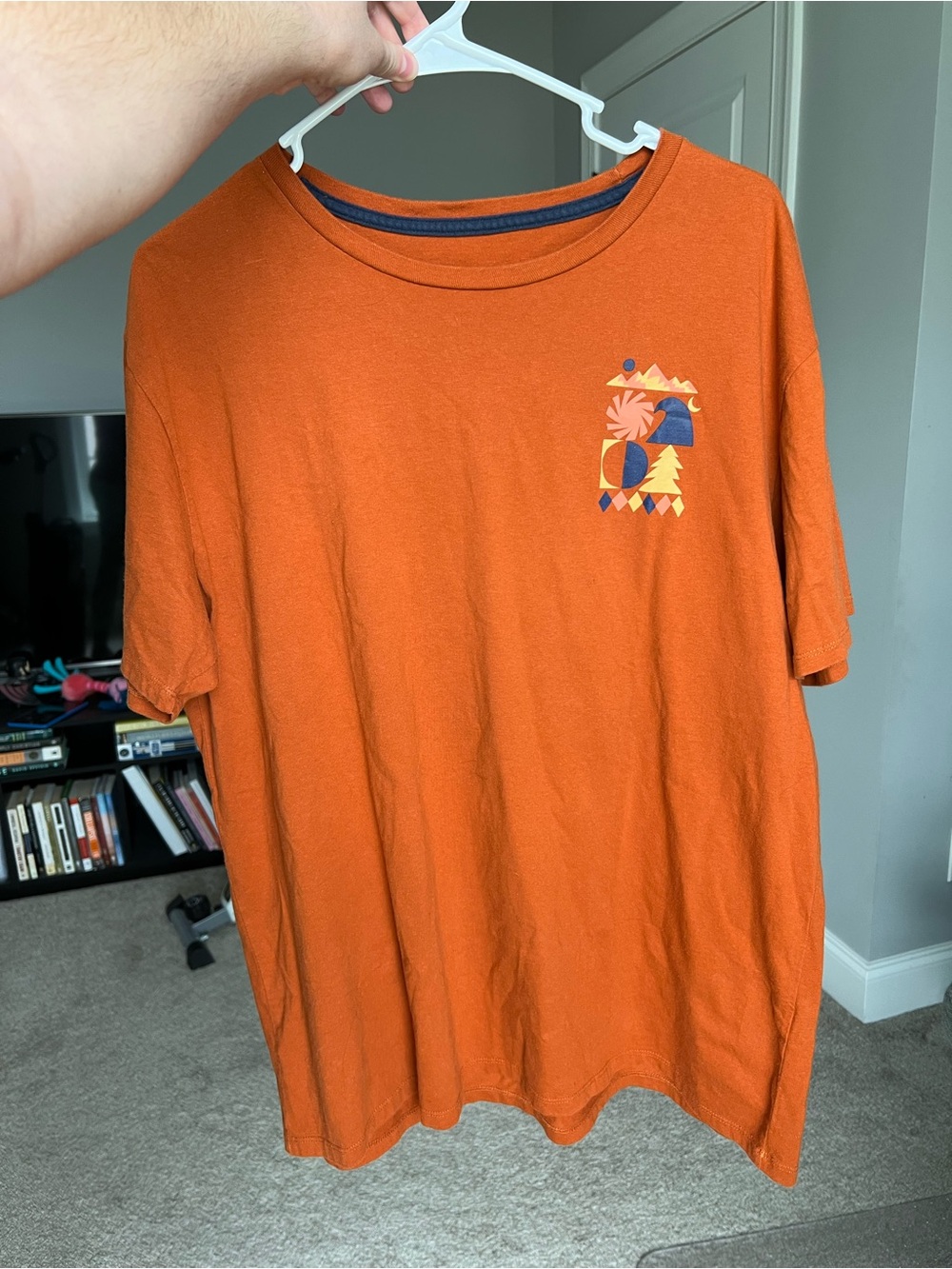 Patagonia Orange Short Sleeve Tee